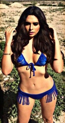 FOTOS: Lluvia Carrillo, la bella pareja mexicana de Javier Aquino