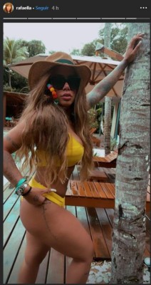 Las explosivas vacaciones de Rafaella, la hermana de Neymar, en un resort de lujo en las playas de Brasil