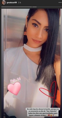 Entre muchas rosas: Así pasaron San Valentín las presentadoras hondureñas