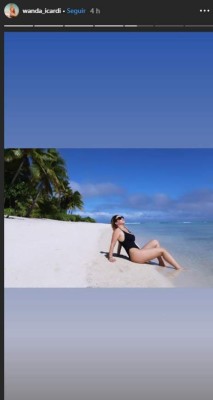 ¿Infidelidad? Wanda Nara luce su cuerpazo en unas vacaciones ardientes con Icardi