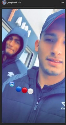 ¡Nieve y abrigos! Así se la pasa en Montreal el Olimpia previo al juego ante el Impact