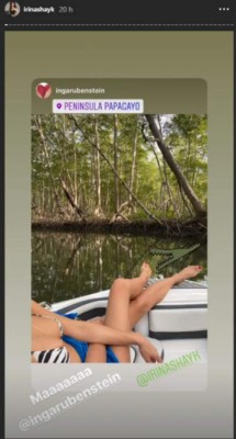 Irina Shayk, ex de Cristiano Ronaldo, deslumbra en sus vacaciones en Costa Rica