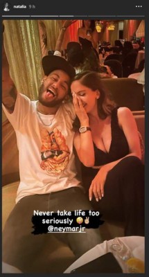 Natalia Barulich, novia de Neymar, explotó cuando le preguntaron por Maluma, su expareja&nbsp;&nbsp;