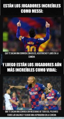 Messi, protagonista de los memes tras la goleada del Barcelona al Valladolid