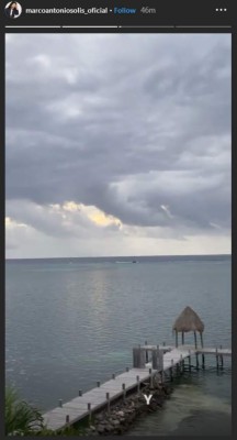 ¡Presume a Honduras! Así disfruta Marco Antonio Solís de unos días de vacaciones en Roatán