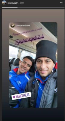 ¡Nieve y abrigos! Así se la pasa en Montreal el Olimpia previo al juego ante el Impact