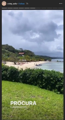¡Presume a Honduras! Así disfruta Marco Antonio Solís de unos días de vacaciones en Roatán