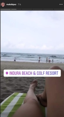 Así la pasaron en este Viernes Santo Malubi Paz, Loren Mercadal y Samantha Velasquez