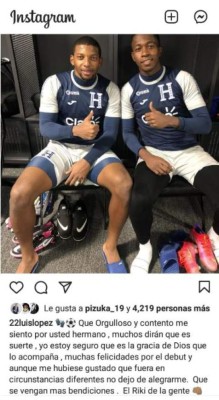 Buba López y su conmevodor mensaje a Alex Güity tras su debut: 'Muchos dirán que es suerte'