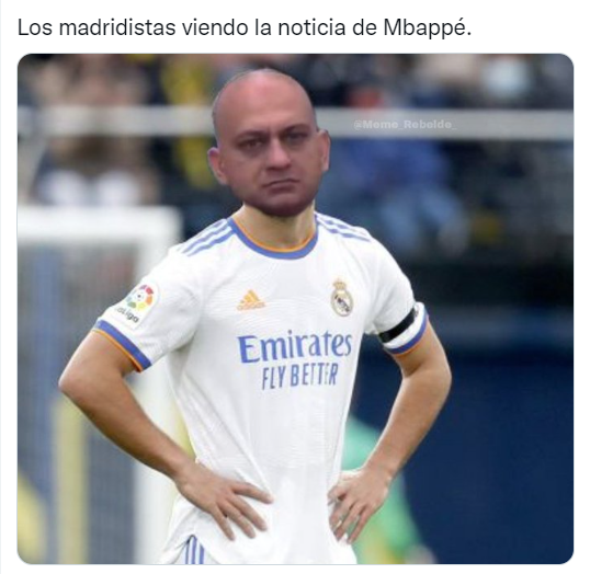 Destrozan al Real Madrid y lo celebran en Barcelona: los terribles memes que dejó la renovación de Mbappé con el PSG