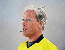 La nieve y el hielo se apoderaron de los rostros de los protagonistas / Agencias