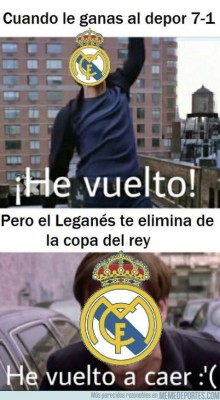Los otros memes que no has visto del fracaso del Real Madrid en la Copa del Rey
