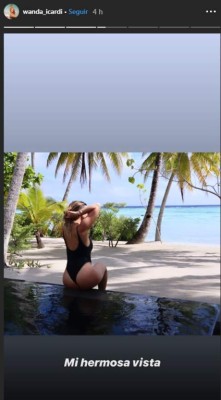 ¿Infidelidad? Wanda Nara luce su cuerpazo en unas vacaciones ardientes con Icardi
