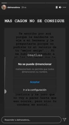 Con todo: los fuertes insultos de Dalma Maradona contra el abogado de su padre que estallaron las redes