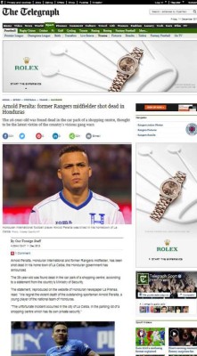 Honduras, en boca de todo el mundo por asesinato de Arnold Peralta