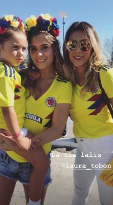 MUÑECAS: Las hermosas colombianas que estuvieron en el Samara Arena de Rusia