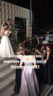 Así fue la espectacular fiesta privada de Carlos Costly y Tita Torres tras su boda