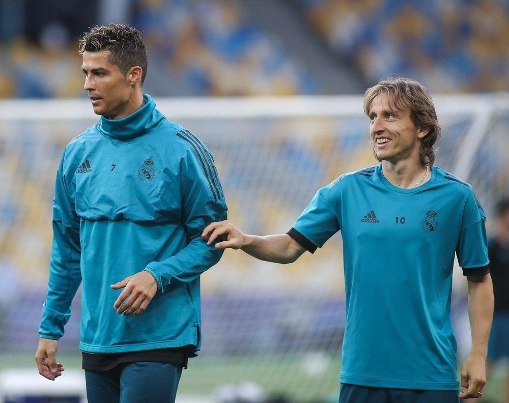 Modric y Cristiano Ronaldo compartieron el vestuario del Real Madrid por cinco años.