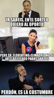 Los memes del sorteo de la Champions League donde destrozan al Real Madrid