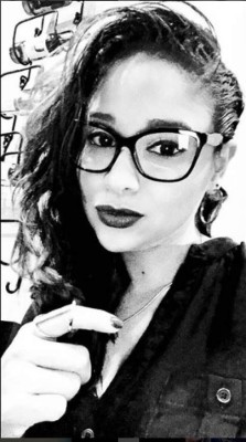 Waldina Mejía, la bella 'colocha' que celebra la 12 del Real España