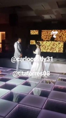 Así fue la espectacular fiesta privada de Carlos Costly y Tita Torres tras su boda