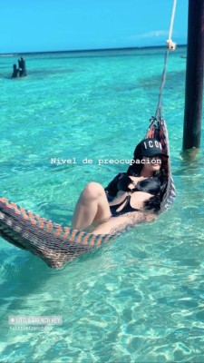 ¿Romance a la vista? Alberth Elis y la despampanante mexicana con la que vacaciona en Roatán