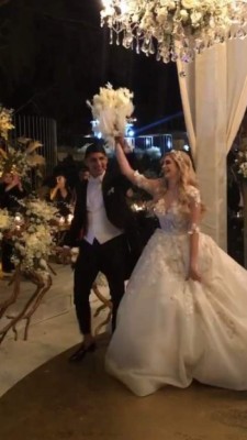 Así fue la boda de Alan Pulido con la hermosa Ileana Salas en Guadalajara