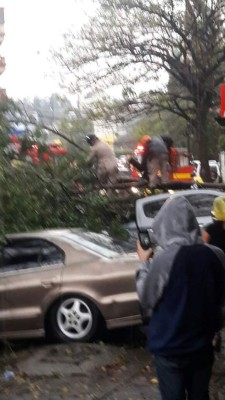 FOTOS: Caos, túneles inundados y destrucción deja fuerte lluvia en Tegucigalpa