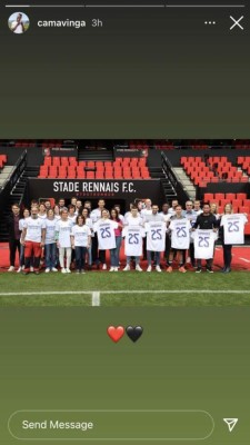 Gastó 15 mil euros y todos lo aman: El enorme gesto de Eduardo Camavinga con los empleados del Rennes, su ex club&nbsp;&nbsp;