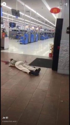 Las desgarradoras fotos del tiroteo que dejó varios muertos en un Walmart en Texas