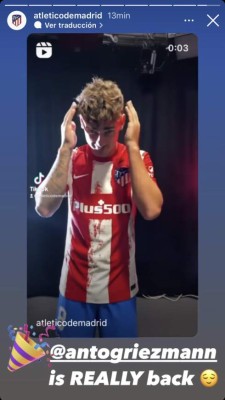 Así fue la presentación de Griezmann en el Atlético: Se olvida del Barça y el reclamo que hicieron
