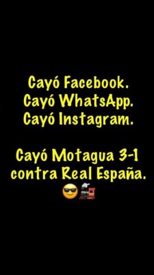 Los memes destrozan al Motagua tras derrota ante Real España en el Morazán