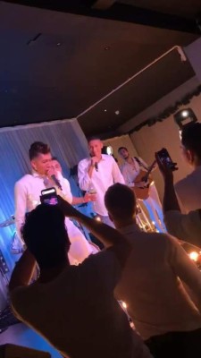 Baile, Kareoke y estrellas: La espectacular fiesta de cumpleaños de Larissa Pereira esposa de Roberto Firmino
