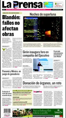 Fotos: Guerra de portadas en México y Panamá previo al choque de hoy