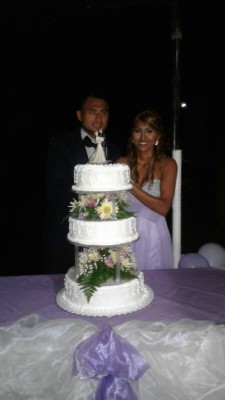 Las fotos más románticas de la boda del futbolista hondureño Manuel Doño