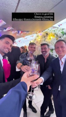 La lujosa boda del futbolista italiano Marco Verratti y la modelo Jessica Aidi: los invitados y ¿el verdarero PSG?&nbsp;&nbsp;&nbsp;