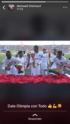 ¡Mensajes, fotos y visita! Así se vive desde la intimidad el clásico Olimpia-Motagua en Concacaf