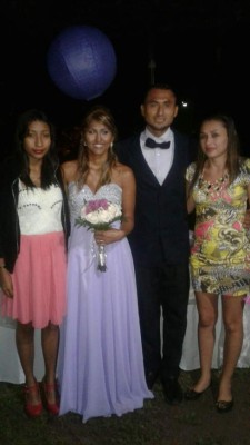 Las fotos más románticas de la boda del futbolista hondureño Manuel Doño