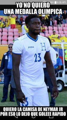 ¡Destrozan en memes a Honduras por goleada de Brasil en el Maracaná!