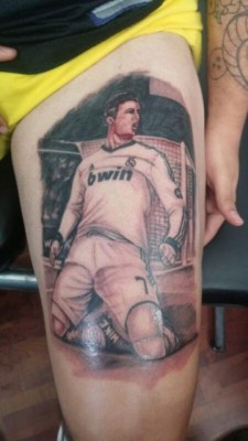 Los mejores tatuajes inspirados en Cristiano Ronaldo
