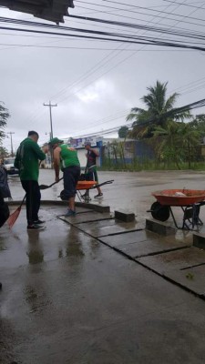 A barrer calles mandan a aficionados de Marathón detenidos por disturbios en Puerto Cortés