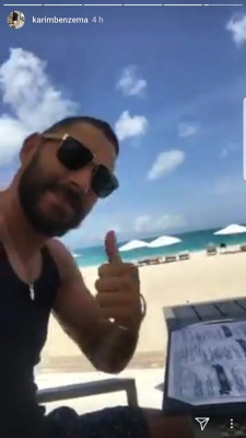 El 'Mundial' de Benzema: Las vacaciones de lujo del crack francés del Real Madrid