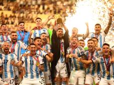 'Papu' Gómez fue campeón del Mundo con Argentina en Qatar 2022 tras ganarle a Francia en la gran final.