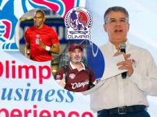 Rafael Villeda, presidente del Olimpia, sabe que no tuvieron la mejor preparación para el primer semestre del 2026. Fotos cortesía Olimpia.