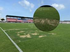 El pésimo estado de la cancha que encontrará Honduras ante Islas Caimán por la Eliminatoria de Concacaf