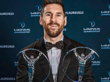 Messi ha ganado el Premio Laureus en dos ocasiones.