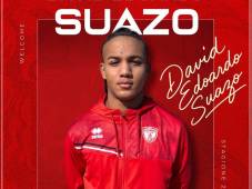 El hijo mayor de David Suazo cambió de aires en el fútbol de Italia.