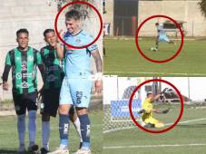 ¡A las nubes! Así fue el espantoso penal que falló Rodrigo Auzmendi en el Juticalpa-Motagua