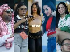 ¡UFFFFFFFFFFF! Derroche de chicas bellas en el Estadio Morazán, nena linda de Olimpia enamoró y jeque sorprendió en el clásico. FOTOS: Neptalí Romero | Mauricio Ayala.