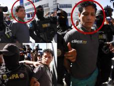 ¡Desencajado! El “Pescado” Bonilla y su tristeza al llegar a audiencia de imputado en Tegucigalpa a responder por narcotráfico